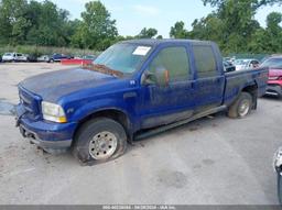 2003 FORD F-250 LARIAT/XL/XLT Blue  Gasoline 1FTNW21S23EC79832 photo #3