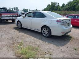 2010 LEXUS HS 250H PREMIUM White  Hybrid JTHBB1BA0A2006464 photo #4