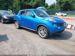 2012 NISSAN JUKE SL Blue  Gasoline JN8AF5MV1CT127983 photo #2