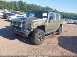 2006 HUMMER H2 SUT Green  Gasoline 5GRGN22U26H115560 photo #3