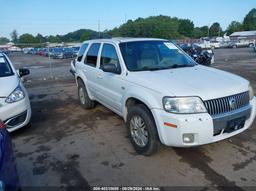 2005 MERCURY MARINER LUXURY/PREMIER White  Gasoline 4M2YU57155DJ20390 photo #2