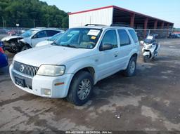 2005 MERCURY MARINER LUXURY/PREMIER White  Gasoline 4M2YU57155DJ20390 photo #3