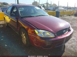 2006 FORD TAURUS SE Red  Gasoline 1FAFP53UX6A188083 photo #2