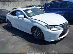 2016 LEXUS RC 350 White  Gasoline JTHHE5BC9G5014175 photo #2