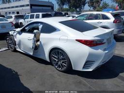 2016 LEXUS RC 350 White  Gasoline JTHHE5BC9G5014175 photo #4