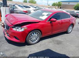 2016 MAZDA MAZDA6 I SPORT Red  Gasoline JM1GJ1U58G1410539 photo #3