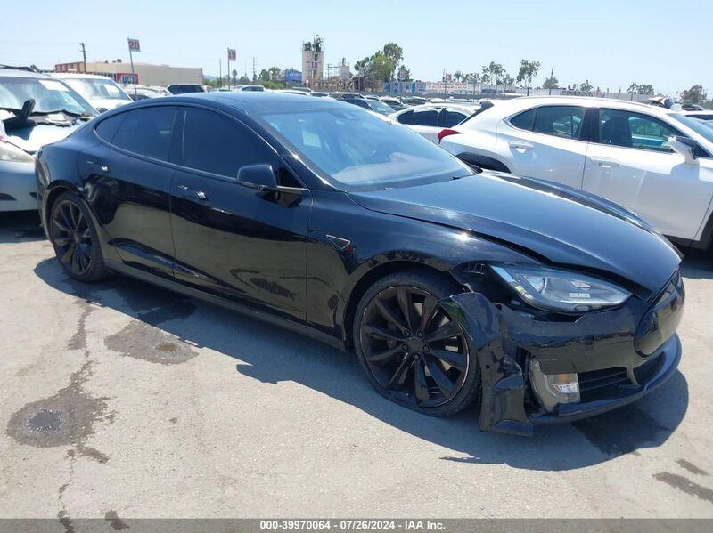 2016 TESLA MODEL S 60/70/75/85 Black  Electric 5YJSA1E17GF125201 photo #1