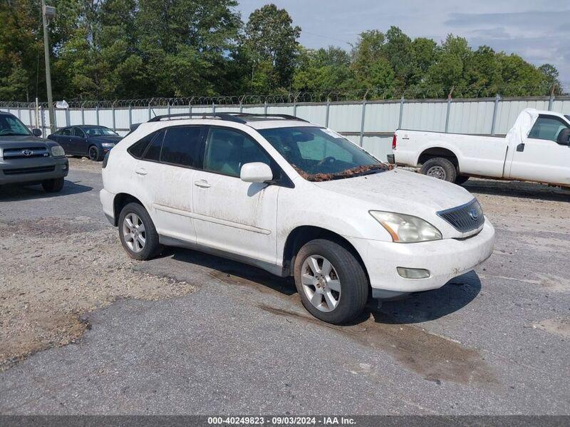 2007 LEXUS RX 350 White  Gasoline 2T2HK31U87C020413 photo #1