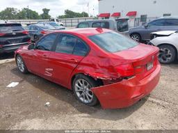 2014 BMW 320I Red  Gasoline WBA3B1G57ENS81218 photo #4