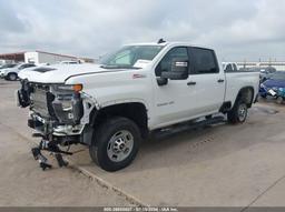 2023 CHEVROLET SILVERADO 2500HD 4WD  STANDARD BED WT White  Diesel 1GC4YLEYXPF155981 photo #3