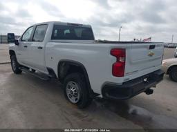 2023 CHEVROLET SILVERADO 2500HD 4WD  STANDARD BED WT White  Diesel 1GC4YLEYXPF155981 photo #4