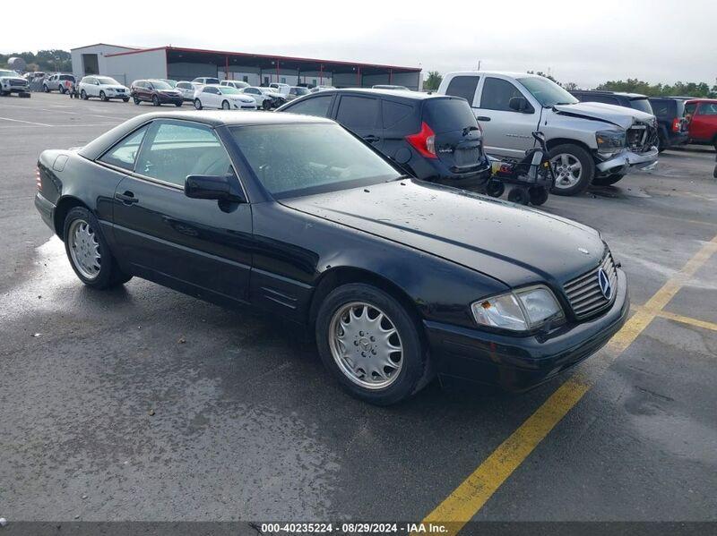 1996 MERCEDES-BENZ SL 500 Black  Gasoline WDBFA67F2TF139566 photo #1