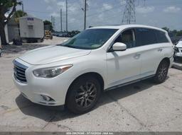 2013 INFINITI JX35 White  Gasoline 5N1AL0MN3DC312671 photo #3