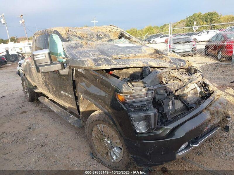 2022 CHEVROLET SILVERADO 3500HD 4WD  LONG BED HIGH COUNTRY Gray  Diesel 1GC4YVEY1NF281901 photo #1