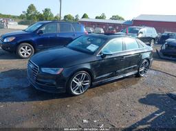 2015 AUDI S3 2.0T PREMIUM PLUS Black  Flexible Fuel WAUFFHFF2F1103116 photo #3