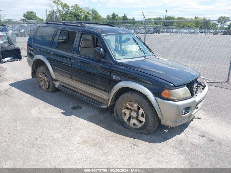 2003 MITSUBISHI MONTERO SPORT LTD Black  Gasoline JA4MT41R93J028546 photo #1