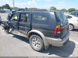 2003 MITSUBISHI MONTERO SPORT LTD Black  Gasoline JA4MT41R93J028546 photo #4