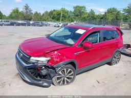 2022 VOLKSWAGEN TAOS 1.5T SE Red  Gasoline 3VVPX7B22NM050745 photo #3