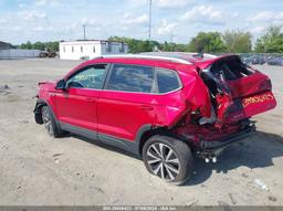 2022 VOLKSWAGEN TAOS 1.5T SE Red  Gasoline 3VVPX7B22NM050745 photo #4