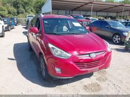 2015 HYUNDAI TUCSON SE Red  Gasoline KM8JUCAG7FU086345 photo #2