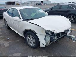 2008 PONTIAC GRAND PRIX White  Gasoline 2G2WP552081103825 photo #2