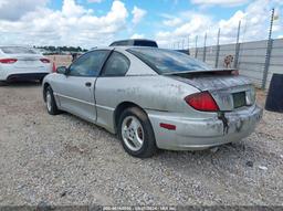 2004 PONTIAC SUNFIRE Silver  Gasoline 1G2JB12F247330648 photo #4