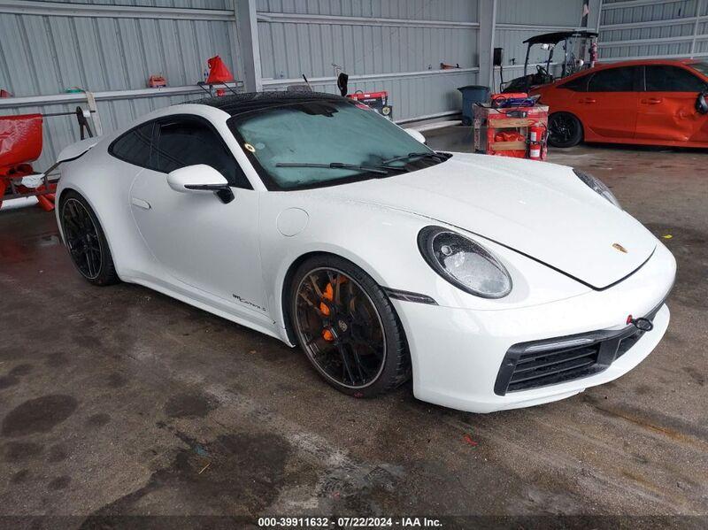 2020 PORSCHE 911 CARRERA 4S/CARRERA S White  Gasoline WP0AB2A92LS227710 photo #1