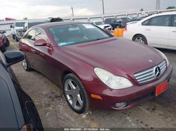 2006 MERCEDES-BENZ CLS 500 Burgundy  Gasoline WDDDJ75X26A026718 photo #2