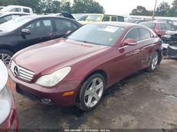 2006 MERCEDES-BENZ CLS 500 Burgundy  Gasoline WDDDJ75X26A026718 photo #3