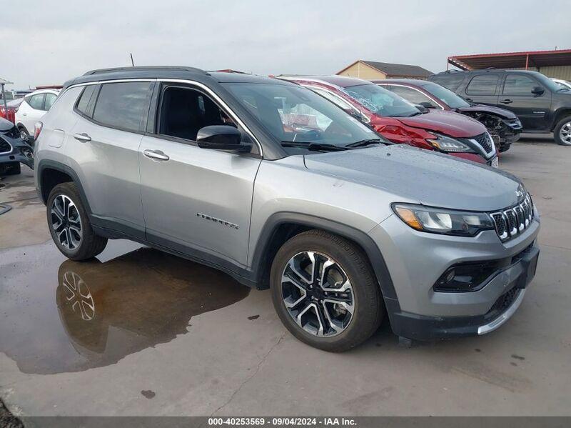 2024 JEEP COMPASS LIMITED 4X4 Silver  Gasoline 3C4NJDCN0RT595191 photo #1