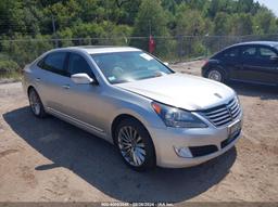 2014 HYUNDAI EQUUS ULTIMATE Silver  Gasoline KMHGH4JH8EU073941 photo #2