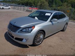 2014 HYUNDAI EQUUS ULTIMATE Silver  Gasoline KMHGH4JH8EU073941 photo #3