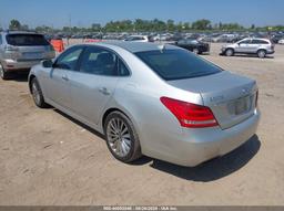 2014 HYUNDAI EQUUS ULTIMATE Silver  Gasoline KMHGH4JH8EU073941 photo #4