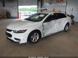 2018 CHEVROLET MALIBU 1FL White  Gasoline 1G1ZC5ST9JF186616 photo #3