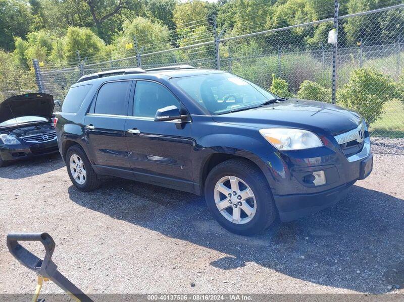 2008 SATURN OUTLOOK XR Blue  Gasoline 5GZER23738J203954 photo #1