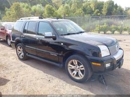 2008 MERCURY MOUNTAINEER PREMIER Black  Gasoline 4M2EU48818UJ13532 photo #2