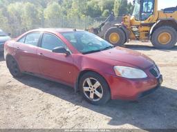 2008 PONTIAC G6 GT Red  Gasoline 1G2ZH57N184178071 photo #2