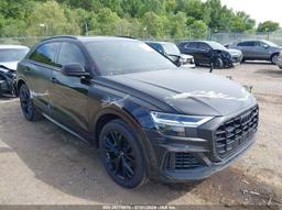 2021 AUDI Q8 PREMIUM 55 TFSI QUATTRO TIPTRONIC Black  Gasoline WA1AVAF19MD007503 photo #2