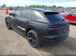 2021 AUDI Q8 PREMIUM 55 TFSI QUATTRO TIPTRONIC Black  Gasoline WA1AVAF19MD007503 photo #4