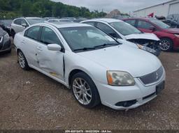 2012 MITSUBISHI GALANT ES/SE White  Gasoline 4A32B3FF7CE009475 photo #2