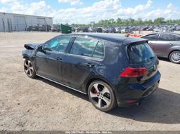 2017 VOLKSWAGEN GOLF GTI AUTOBAHN 4-DOOR/S 4-DOOR/SE 4-DOOR/SPORT 4-DOOR Black  Gasoline 3VW447AU7HM066504 photo #4