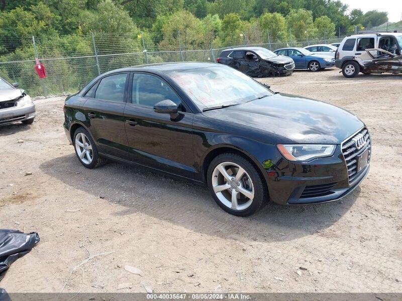 2015 AUDI A3 2.0T PREMIUM Black  Flexible Fuel WAUBFGFF3F1110536 photo #1