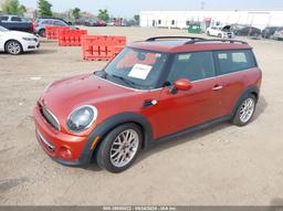 2012 MINI COOPER CLUBMAN Orange  Gasoline WMWZF3C52CT488804 photo #3