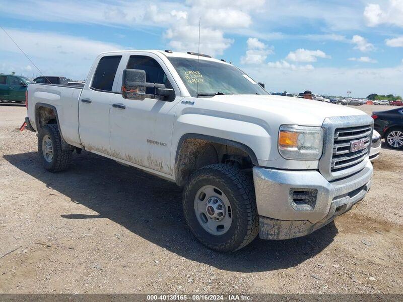 2019 GMC SIERRA 2500HD White  Flexible Fuel 2GT22NEG0K1236824 photo #1