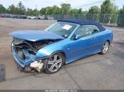 2007 SAAB 9-3 AERO Blue  Gasoline YS3FH71U476100597 photo #3