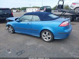 2007 SAAB 9-3 AERO Blue  Gasoline YS3FH71U476100597 photo #4