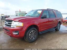 2016 FORD EXPEDITION EL XLT Red  Gasoline 1FMJK1JT3GEF14589 photo #3