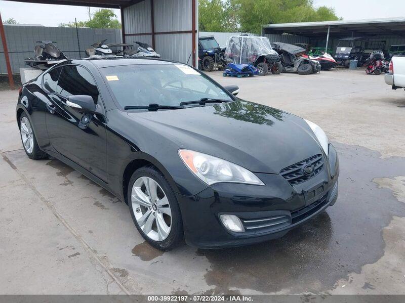 2010 HYUNDAI GENESIS 3.8 GRAND TOURING Black  Gasoline KMHHU6KH7AU039588 photo #1