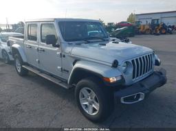 2023 JEEP GLADIATOR SPORT S 4X4 Silver  Gasoline 1C6HJTAG1PL521970 photo #2