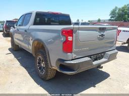 2024 CHEVROLET SILVERADO 1500 4WD  SHORT BED ZR2 Gray  Diesel 3GCUDHE80RG223649 photo #4